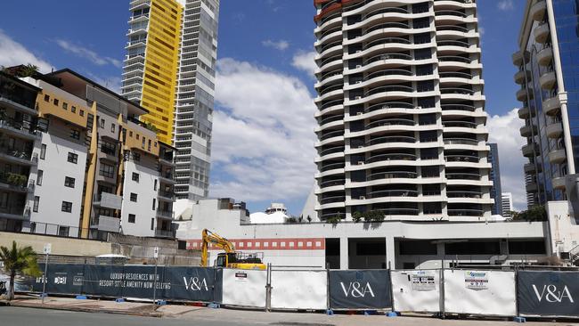 The V &amp; A development in Broadbeach. Picture: Tertius Pickard