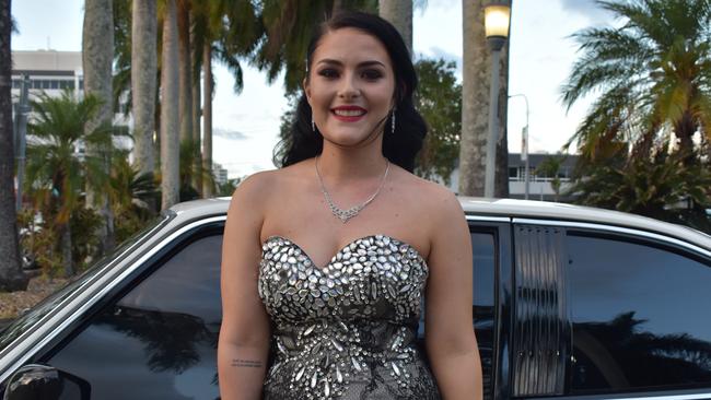 Chloie Laver at the Mackay State High School formal at the MECC, on Wednesday November 18. Picture: Zizi Averill