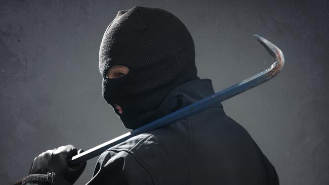 Bowd would often cover his face and use a crowbar to break in to businesses after hours. Picture: iStock