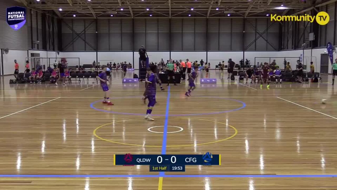 Replay: Football Queensland White v Capital Football Gold (U12 Boys) - 2025 National Futsal Championships Day 2