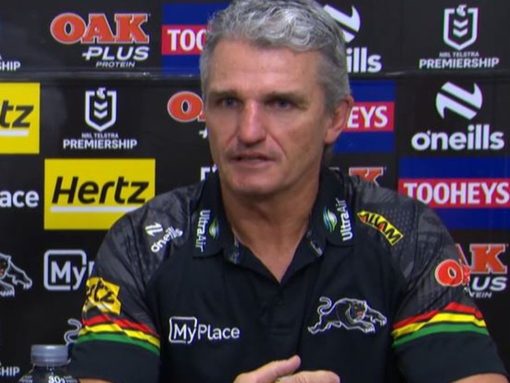 Panthers coach Ivan Cleary says his star halfback and son Nathan has “a few hoops to jump through” before he’ll be declared fit to play the Roosters in their qualifying final next weekend.