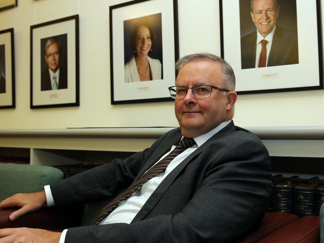 Anthony Albanese at Parliament House in Canberra. Picture: Gary Ramage