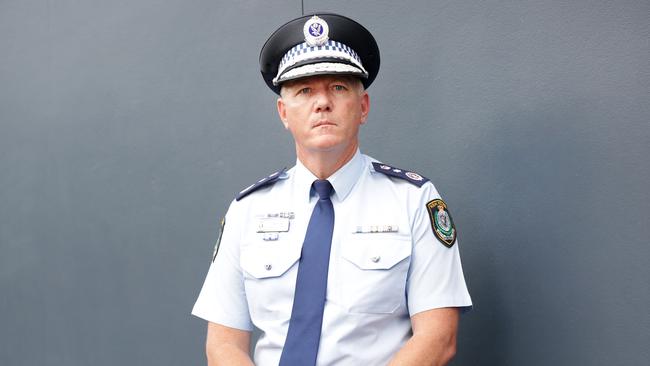 Commissioner Fuller has revealed new, expanded police powers. Picture: Christian Gilles