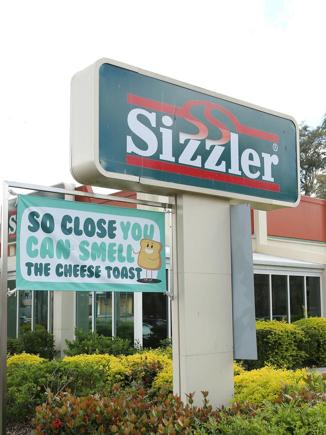 A former Sizzler site. Picture: Josh Woning.