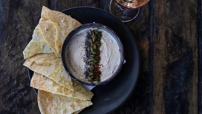 The Theatre Bar at the End of the Wharf’s smoked trout dip. Picture: Jenifer Jagielski