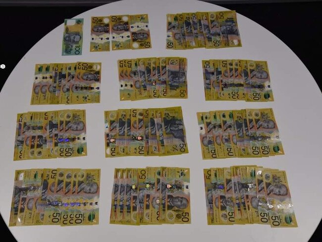 SOCIAL MEDIA IMAGE DISCUSS USE WITH YOUR EDITOR - Images of the seized items from the searches. Credit: NSW Police Force.