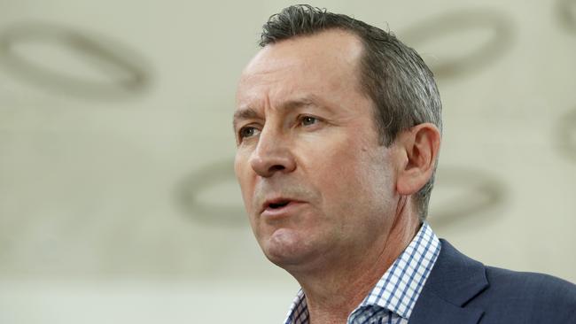 Mark McGowan has delivered a sixth budget surplus for WA, at $3.3bn for 2023-24. Picture: NCA NewsWire /Philip Gostelow