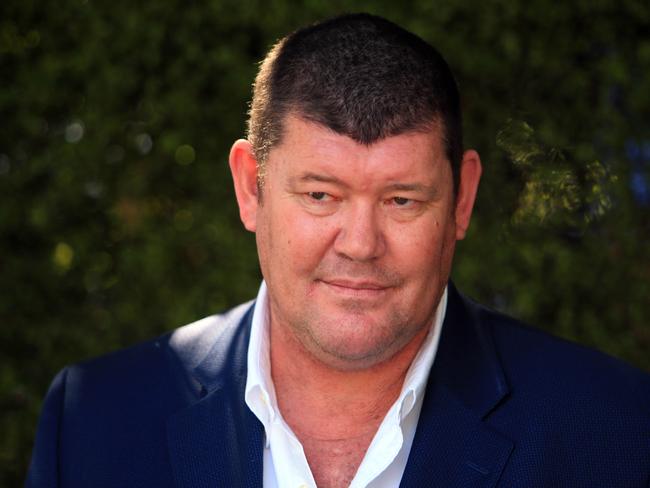 09/01/20 Crown resorts owner James Packer in Melbourne. Aaron Francis/The Australian