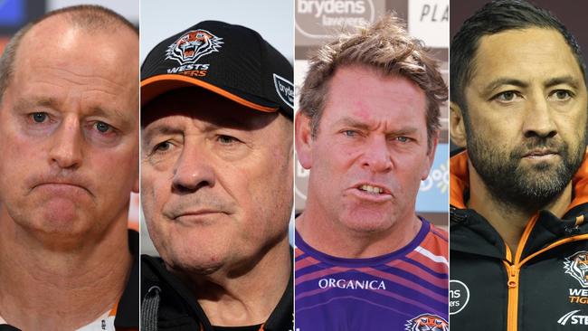 Under Pascoe, the Tigers have had four coaches in just over a year, with Michael Maguire, Tim Sheens, Brett Kimmorley and Benji Marshall.