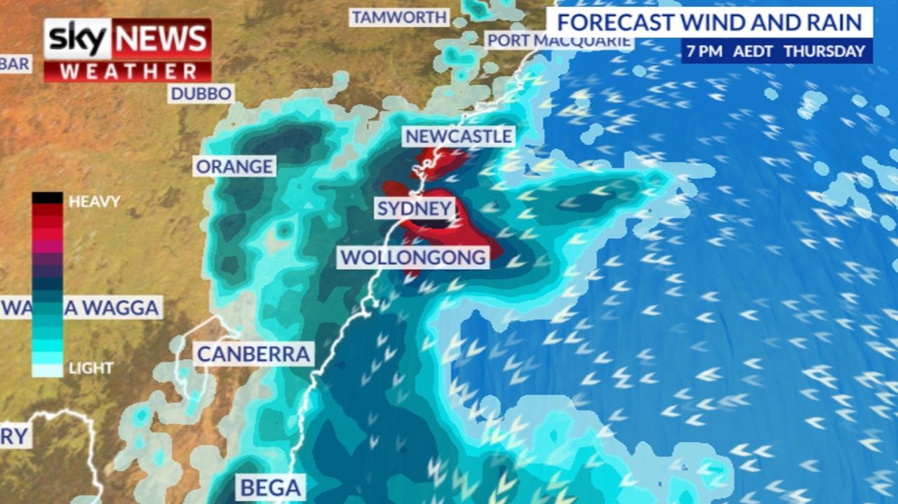 Sydney, Brisbane weather Torrential rain and storms forecast Daily