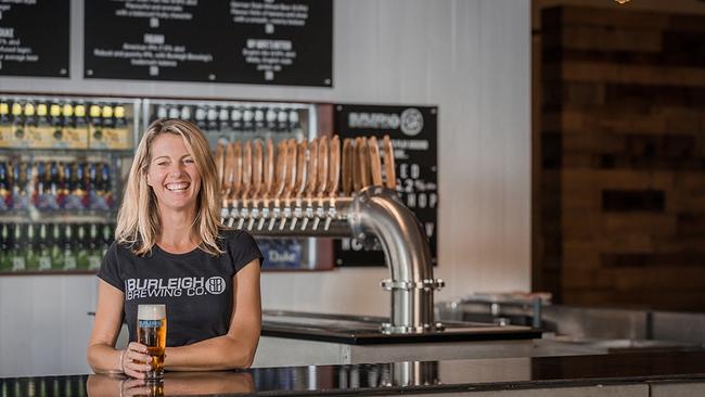 Burleigh Brewing founder Peta Fielding.