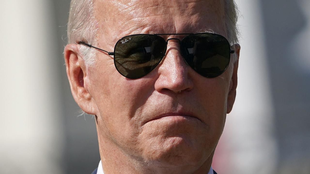 US President Joe Biden looks on before speaking during an event to celebrate the passage of the Inflation Reduction Act of 2022 on September 13, 2022. Picture: AFP