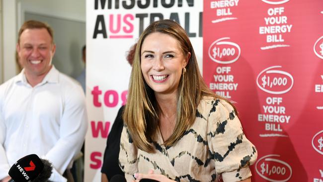 Townsville Youth Foyer opens providing homes for vulnerable young people. Housing Minister Meaghan Scanlon. Picture: Shae Beplate.