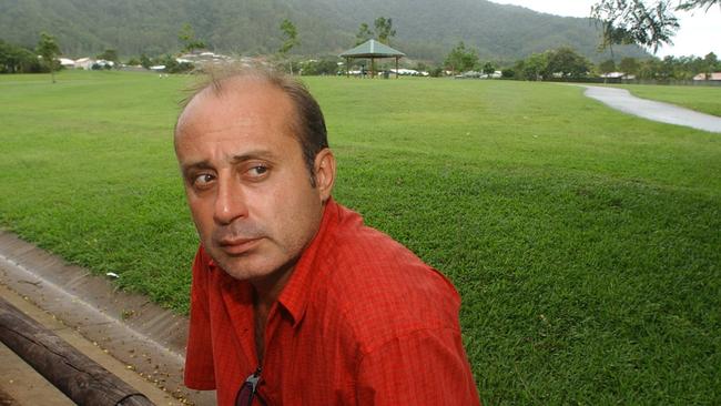 Dominic Frisone in 2006. He was later given a two-year suspended sentence for his role as bagman in a Cairns cannabis syndicate with ties to South Australia.