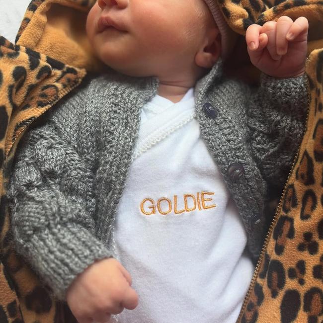 Rupert Grint has secretly welcomed his second baby, Goldie. Picture: Instagram
