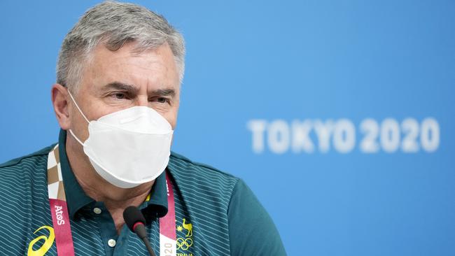 Australian Olympic Team Chef de Mission Ian Chesterman says these Olympics will give a generation of youth something other than Covid to focus upon. Picture: Getty Images