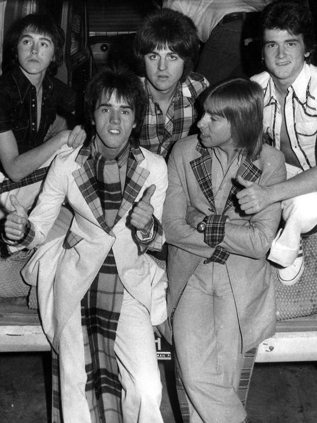 1975: The Bay City Rollers. Picture: HWT