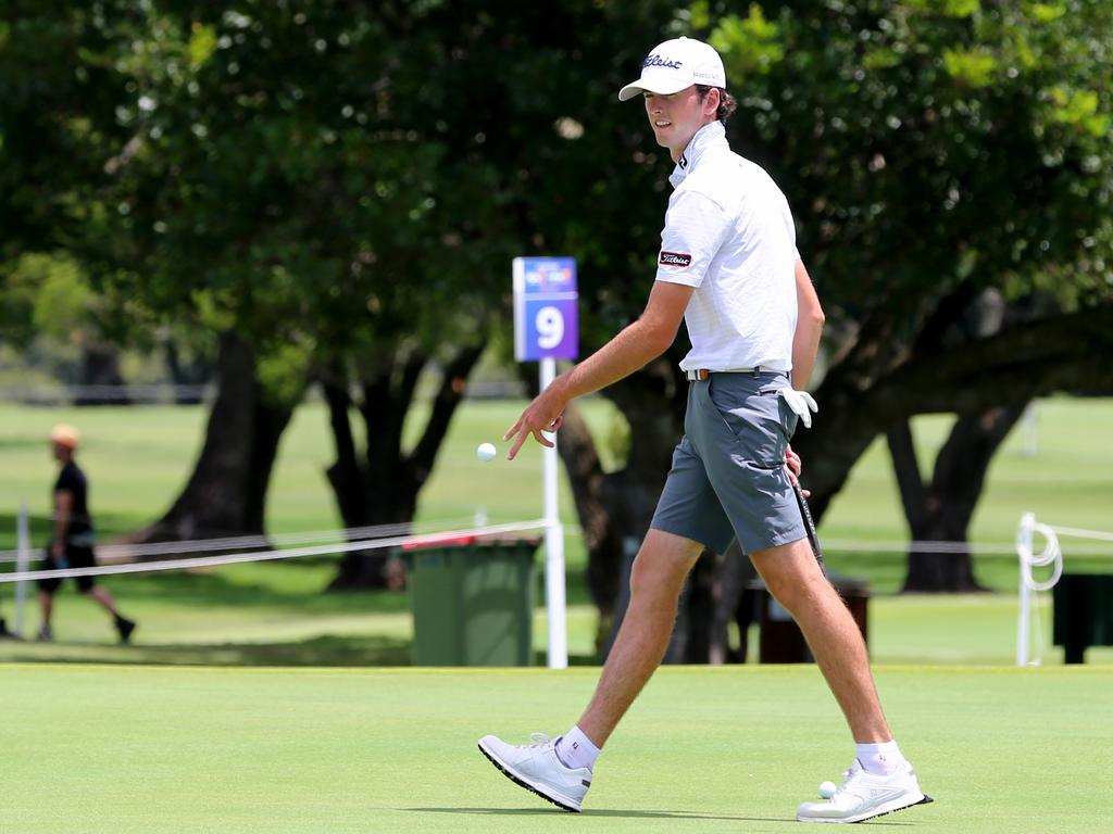 Elvis Smylie is eyeing success at the Australian PGA. Picture: David Clark