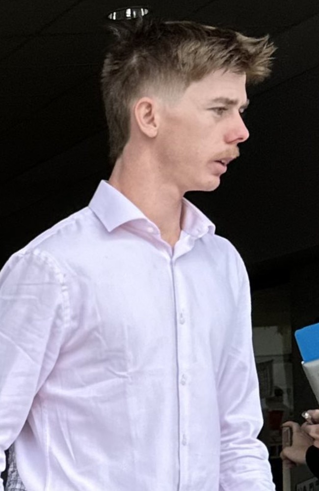 Joseph James Mackenzie leaving Maroochydore Magistrates Court on March 19, 2024. Picture: Sam Turner