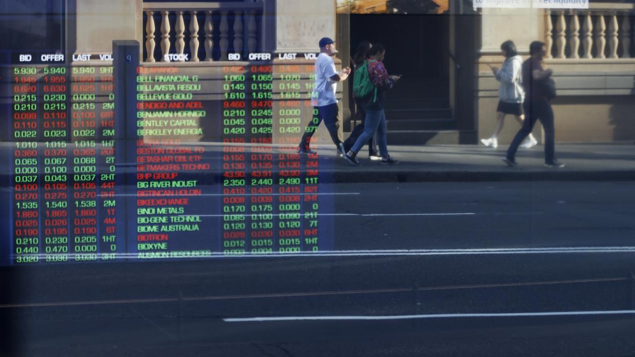 Economic data on investor radars amid other corporate updates. Picture: Dylan Coker