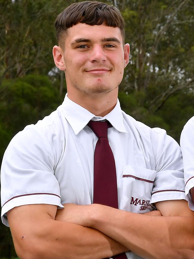 Marsden State High School’s Jacob Tinsley. Picture, John Gass