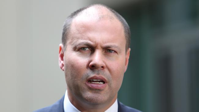 Treasurer Josh Frydenberg. Picture: Kym Smith.