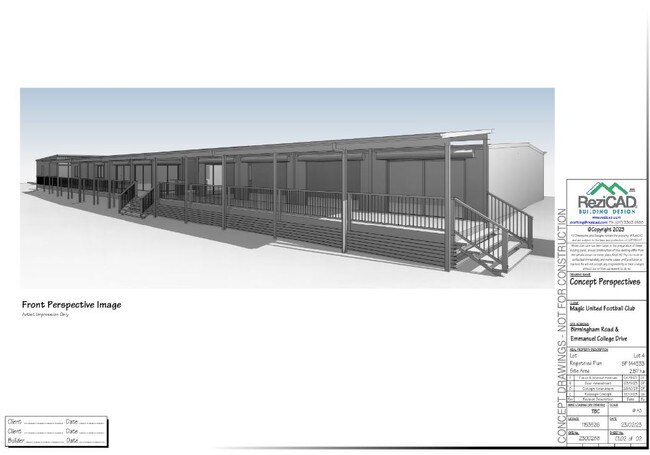 magic united new changing facilities concept plans