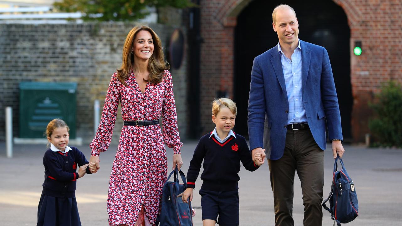 No more walks to school for this royal family. Picture: WPA Pool/Getty