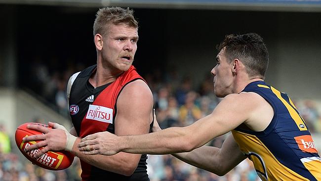 Michael Hurley has re-signed with Essendon. Photo by Daniel Wilkins.