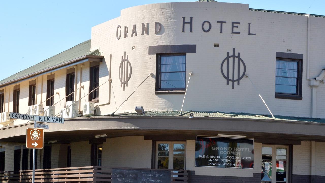 Joe's Grand Hotel at Goomeri, also owned and run by the Prendergasts’, is the only venue they own which has not had its booking numbers reduced.