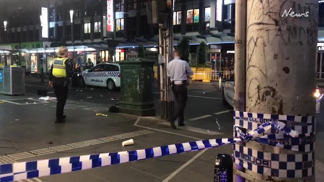 Two stabbed in Melbourne's CBD