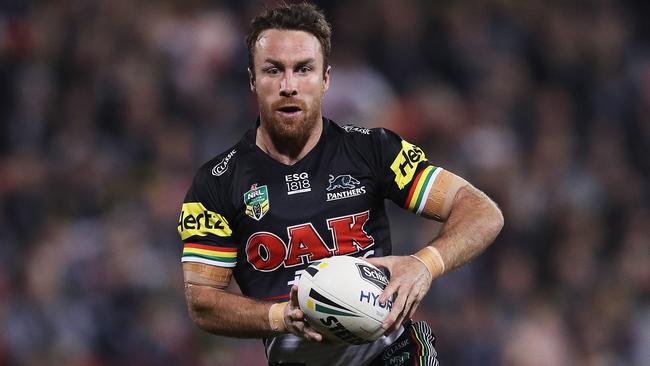 James Maloney and the Panthers tackle the Raiders in Round 14. Picture. Phil Hillyard