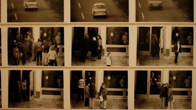 Historical spy photos taken by the Stasi. Picture: Memorial Museum in Leipzig.