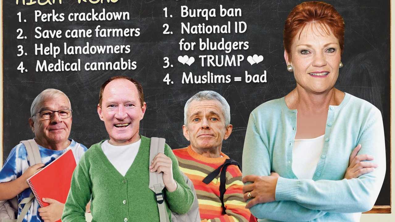 No need to choose - Pauline takes the high and low roads.