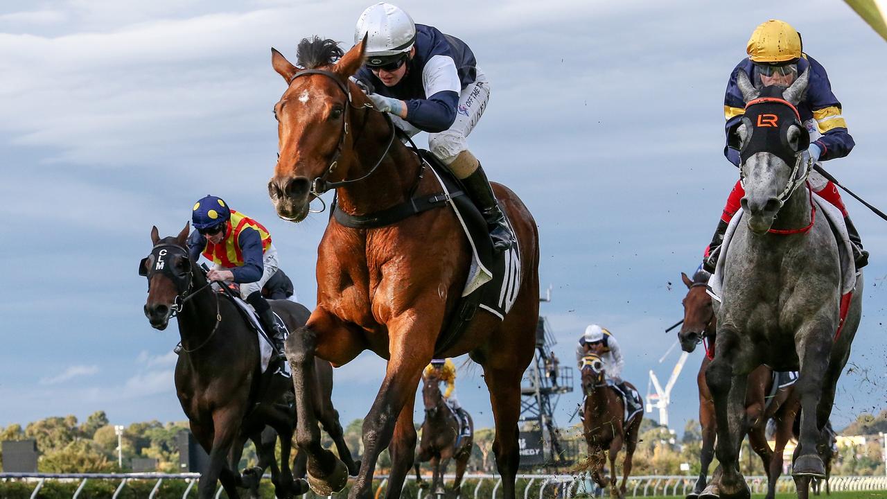 Kris Lees has sent Luncies (right) to Flemington for Turnbull Stakes. Picture: Getty Images