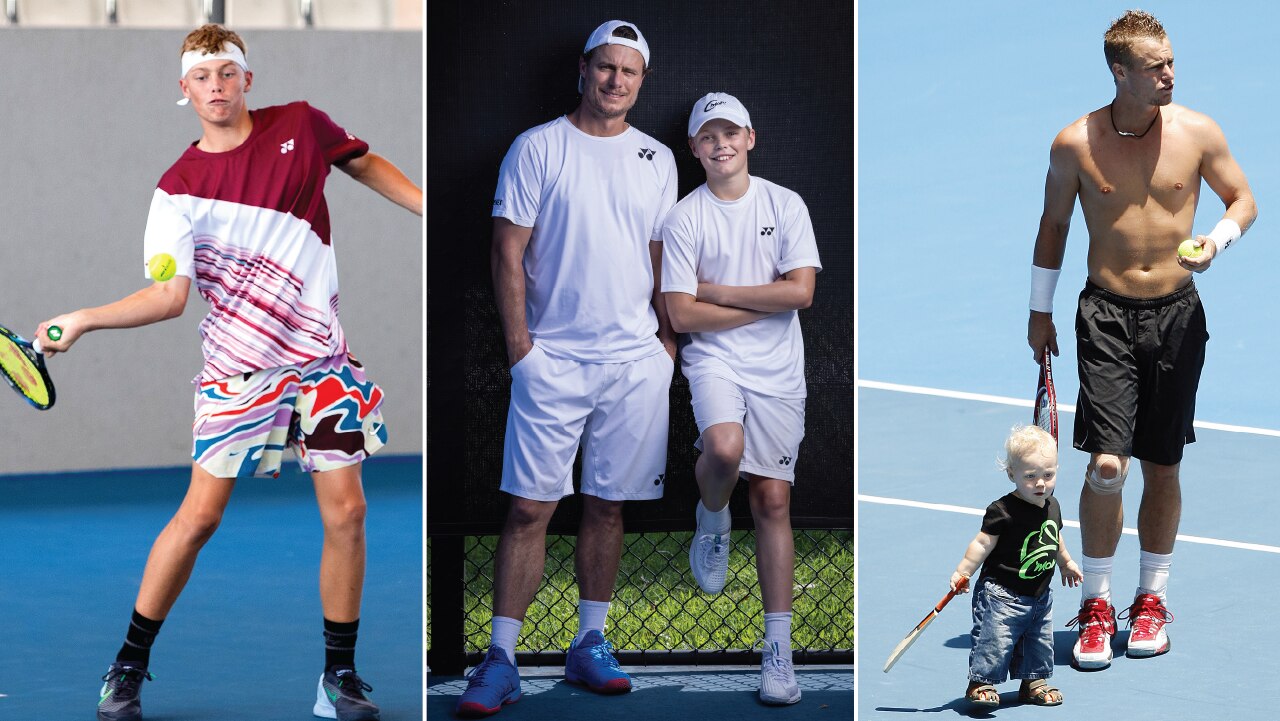 Cruz Hewitt tennis profile Lleyton Hewitt son’s rise as a teenage