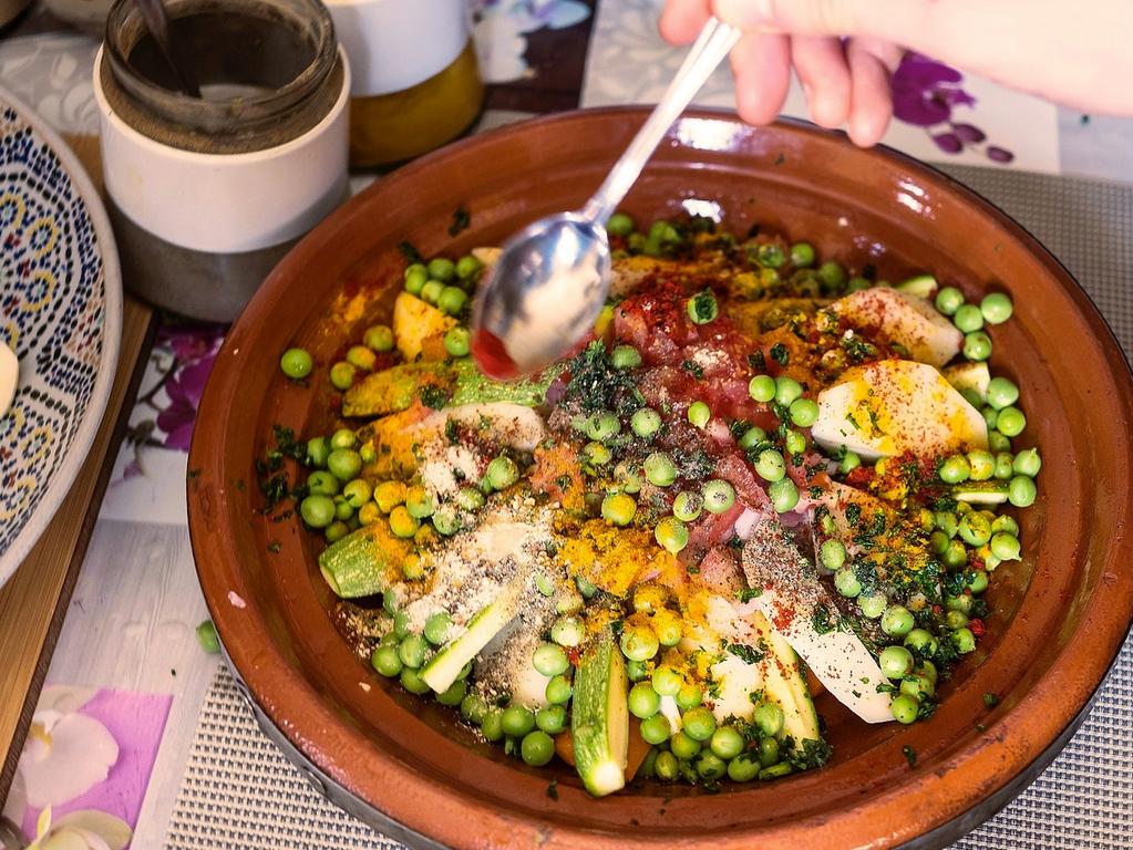 Learning how to cook authentic Moroccan food starts from $24 per person for a 90-minute class.