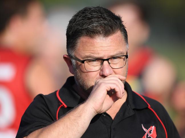 Knox coach David Madigan. Picture: Andy Brownbill