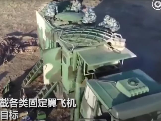 The HQ-22 FK-3 surface-to-air missile system. Picture: YouTube