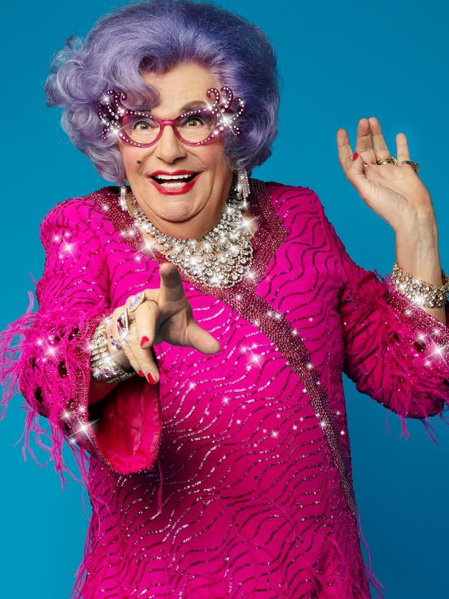 Dame Edna Everage has announced her comeback tour in Australia.