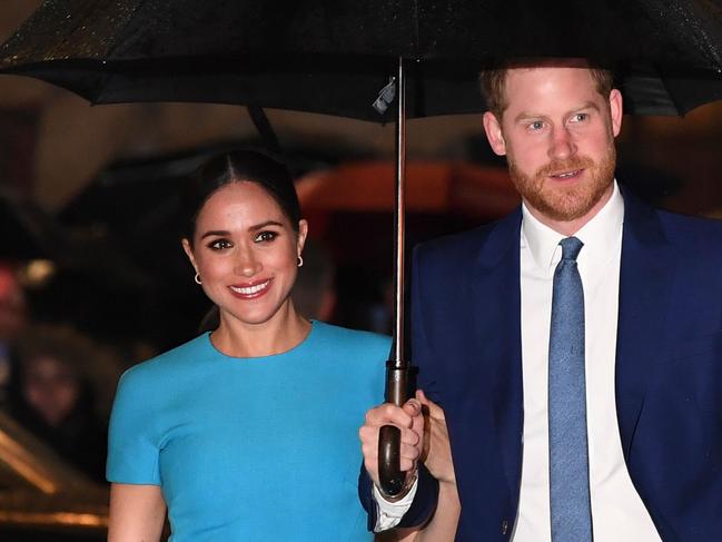 Prince Harry and Meghan have signed up for an up-market reality TV series with Netflix after complaining they left Britain to avoid media intrusion. Picture: AFP