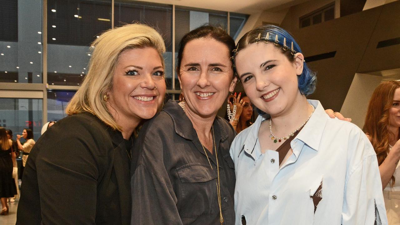 Beck Davis, Nicole and Ayla Anderson at Future Females at Audi Centre Gold Coast, Southport. Pic: Regina King