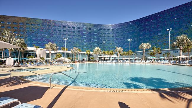 The Universal Terra Luna Resort is adjacent to Universal Epic Universe and minutes away from the existing Universal Orlando theme parks. Photo: Universal Epic Universe