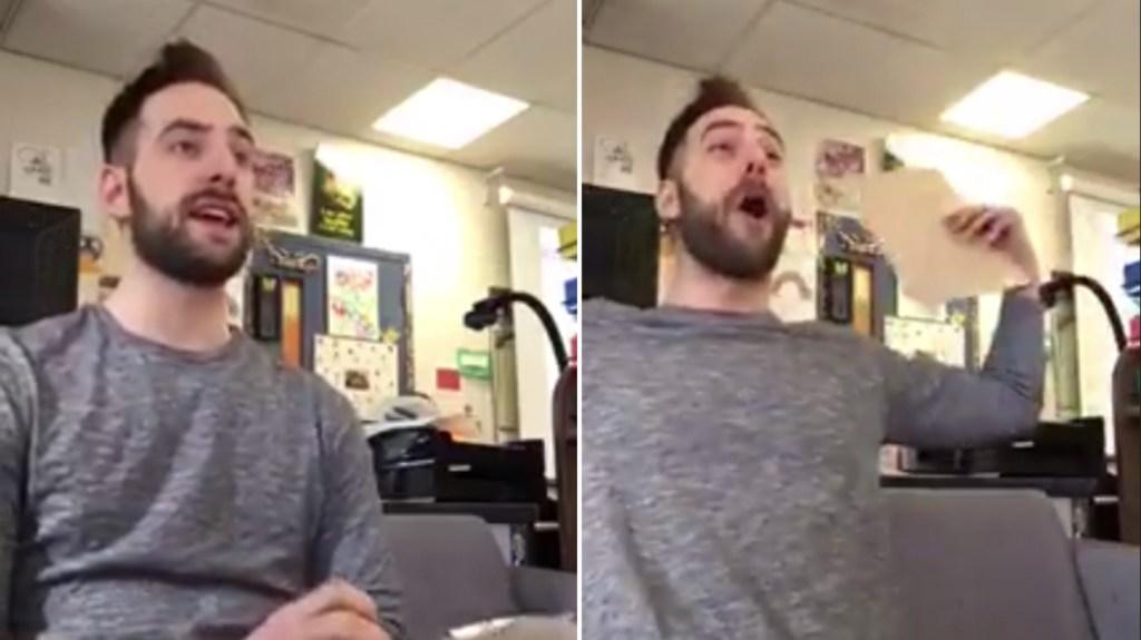 Teacher's hilarious April Fool's Day prank