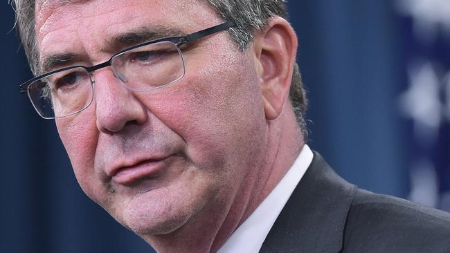 US Defense Secretary Ashton Carter.