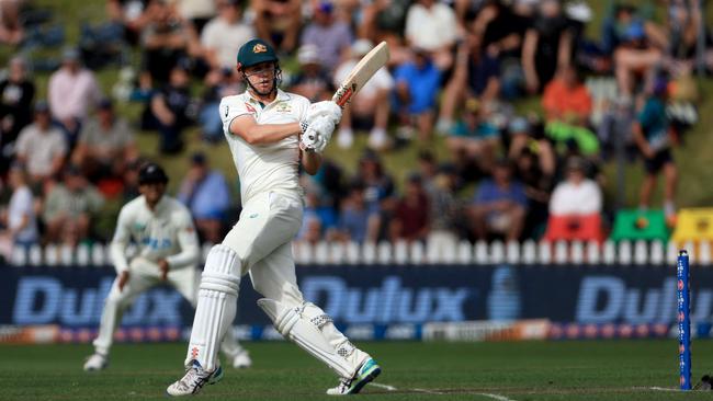 Cameron Green played with the freedom that he often shows in the Sheffield Shield Picture: AFP