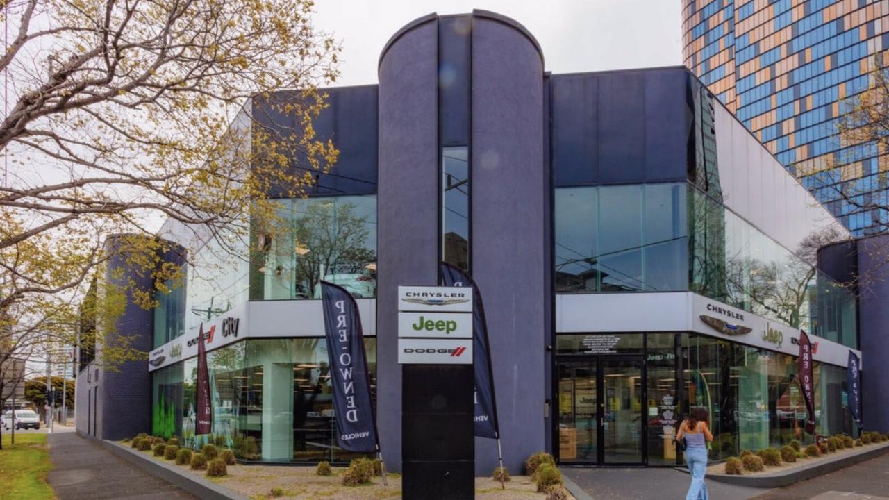 Melbourne’s City Jeep showroom has $25m+ price tag