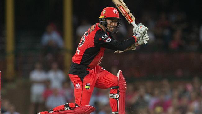 The Melbourne Renegades’ Tom Cooper scored 49 to lead his side to a six wicket win over the Sydney Sixers on Wednesday night. Picture: AAP 