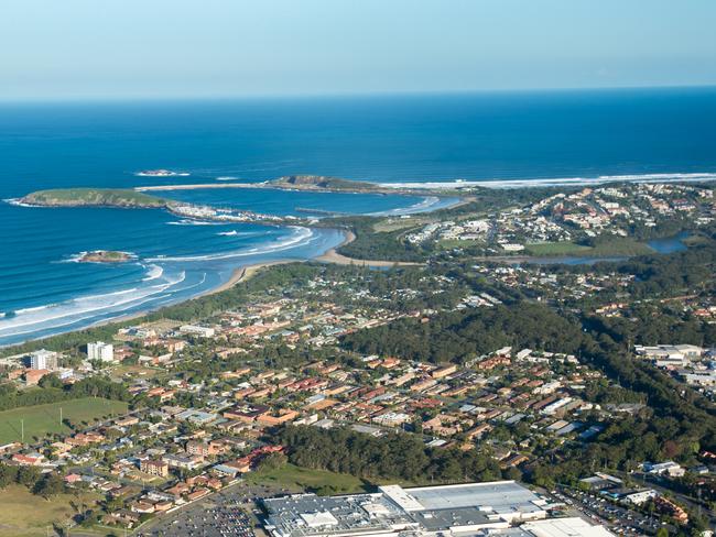 Coffs Harbour aerial