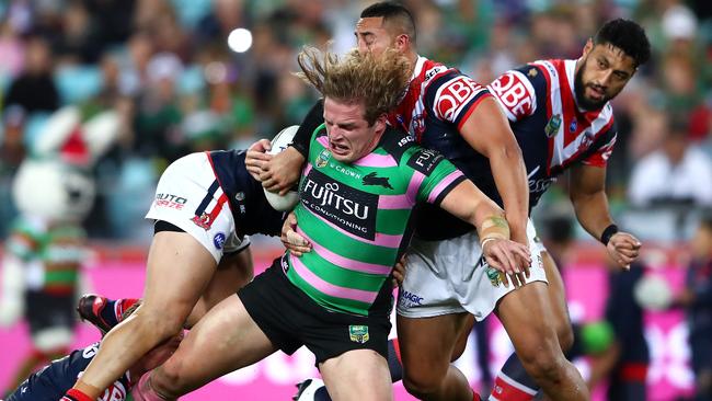 It was a match dominated by forwards. Photo by Cameron Spencer/Getty Images.